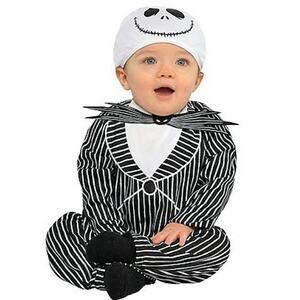 New Disney Baby Jack Skellington Costume The Nightmare Before Christmas 6-12 mth